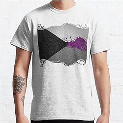 Demisexual T-Shirts - Demisexual Ornamental Flag Classic T-Shirt RB0403