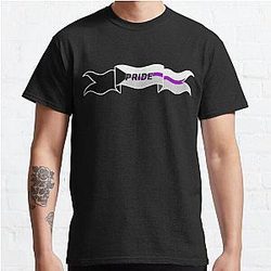 Demisexual T-Shirts - demisexual pride banner Classic T-Shirt RB0403