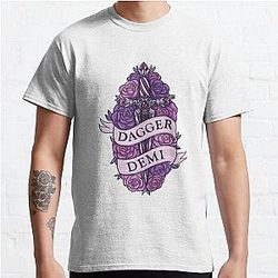 Demisexual T-Shirts - DAGGER DEMI Classic T-Shirt RB0403