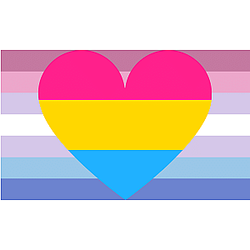 Bigender Pansexual Combo Pride Flag PN0112