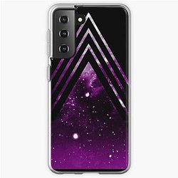 Demisexual Cases - Demisexual Pride Layered Galaxy Triangles Samsung Galaxy Soft Case RB0403