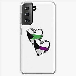 Demisexual Cases - Demisexual and Demiromantic heart Samsung Galaxy Soft Case RB0403