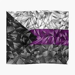 Demisexual Posters - Abstract Demisexual Flag Poster RB0403