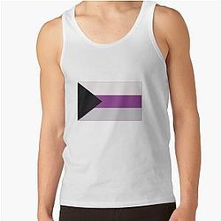 Demisexual Tank Tops - Demisexual Flag Demisexual Activism Demisexual Flag Demisexual Colors Demisexual Supporter Funny Demisexual Meme Gift Demisexuality Gift LGBT LGBTQ Gay Tank Top RB0403