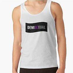 Demisexual Tank Tops - demisexual pride flag Tank Top RB0403