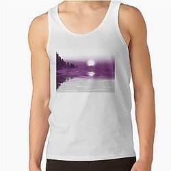 Demisexual Tank Tops - Demisexual Landscape Tank Top RB0403