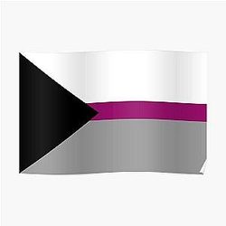 Demisexual Posters - Demisexual Pride Flag Poster RB0403