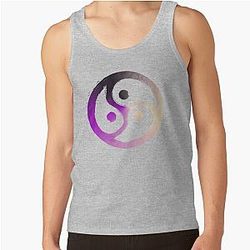 Demisexual Tank Tops - BDSM Triskelion Asexual Ace Aro Demi Pride Tank Top RB0403