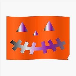 Demisexual Posters - pumpkin demisexual Poster RB0403
