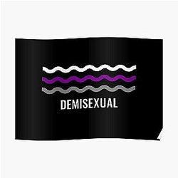 Demisexual Posters - demisexual pride flag Poster RB0403