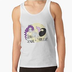 Demisexual Tank Tops - demisexual (look it up) Tank Top RB0403