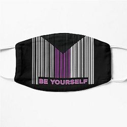 Demisexual Face Masks - Be Yourself Demisexual Pride Flat Mask RB0403