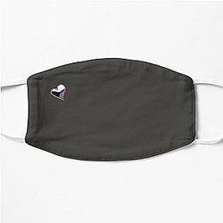 Demisexual Face Masks - Subtle Pride: Demisexual Flat Mask RB0403