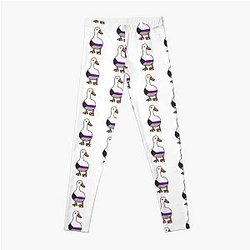 Demisexual Leggings - Demisexual Duck Demisexual Pride Leggings RB0403