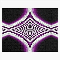 Demisexual Puzzles - Demisexual Pride Abstract Portal Horizon Jigsaw Puzzle RB0403