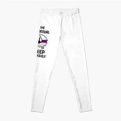 Demisexual Leggings - Demisexual Sheep Demisexual Activism Demisexual Flag Demisexual Colors Demisexual Supporter Funny Demisexual Meme Gift Demisexuality Gift LGBT LGBTQ Gay Leggings RB0403
