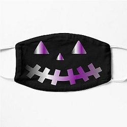 Demisexual Face Masks - demisexual halloween face Flat Mask RB0403