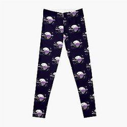 Demisexual Leggings - Demisexual Outer Space Planet Demisexual Pride Leggings RB0403