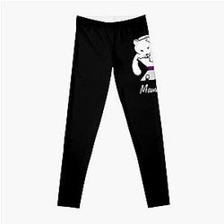 Demisexual Leggings - Demisexual Mama Bear Demisexuality Bear Leggings RB0403