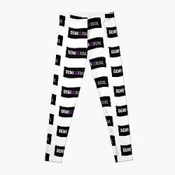 Demisexual Leggings - demisexual pride flag Leggings RB0403