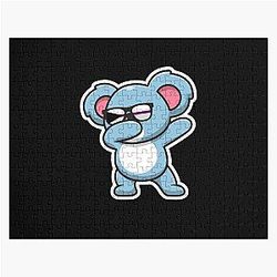 Demisexual Puzzles - Demisexual Koala Demisexuality Dabbing Jigsaw Puzzle RB0403