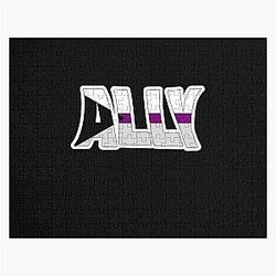 Demisexual Puzzles - Demisexual Ally Demisexuality Supporter Jigsaw Puzzle RB0403