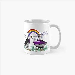 Demisexual Mugs - Demisexual Pride Geese Classic Mug RB0403