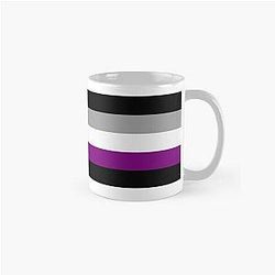 Demisexual Mugs - Demisexual Pride Stripes Classic Mug RB0403