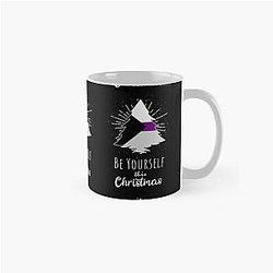 Demisexual Mugs - Demisexual Christmas Demisexuality Be Yourself Classic Mug RB0403
