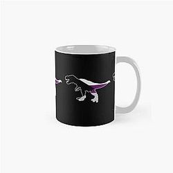 Demisexual Mugs - Demisexual Dinosaur Demisexuality Dino Classic Mug RB0403