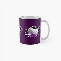 Demisexual Mugs - Demisexual Outer Space Planet Demisexual Pride Classic Mug RB0403