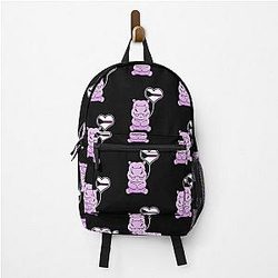 Demisexual Backpacks - Hippo Heart Balloon Demisexual Pride Backpack RB0403