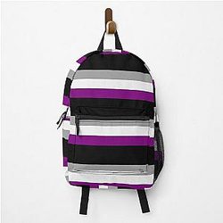 Demisexual Backpacks - Demisexual Pride Stripes Backpack RB0403