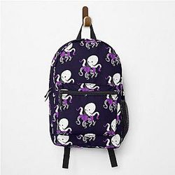 Demisexual Backpacks - Demisexual Octopus Demisexual Pride Backpack RB0403