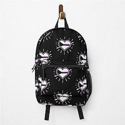 Demisexual Backpacks - Demisexual Heart For Demisexual Pride Day Backpack RB0403