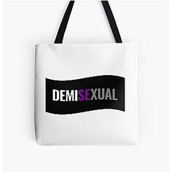 Demisexual Bags  - demisexual pride flag All Over Print Tote Bag RB0403
