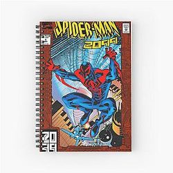 2099 cover Spiral Notebook