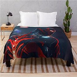 Man Of Many Spiders In The Year 2099 Throw Blanket