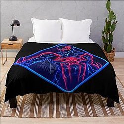 Synthwave 2099 Throw Blanket