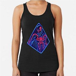 Synthwave 2099 Racerback Tank Top