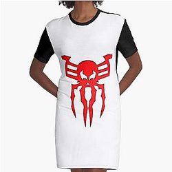 Spider Chest 2099 Comic Essential  Graphic T-Shirt Dress