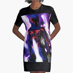 Spider 2099 Graphic T-Shirt Dress