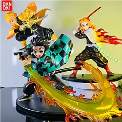 Hot Demon Slayer Anime Tanjirou Agatsuma Zenitsu Kyoujurou Action Figure Toy