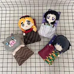 Anime Demon Slayer Characters Sleeping Plush Toy Doll Pillow