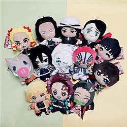 15cm Demon Slayer Characters Mini Dolls Plush