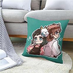 Demon Slayer Japanese Anime Cushion Pillow Case