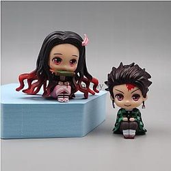 Anime Demon Slayer Kamado Tanjirou Kamado Nezuko Action Figure Toy