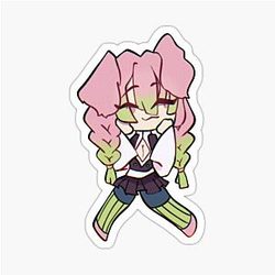 Mitsuri Kanroji Demon Slayer Sticker