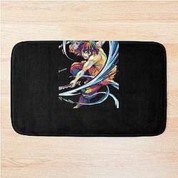 Inosuke Hashibira Demon Slayer Pop Art Bath Mat