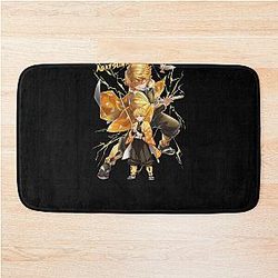 Zenitsu Agatsuma Demon Slayer Bath Mat